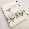 Elegant Off-White Linen Saree with Maroon Bird Motif Border