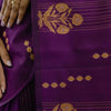 Redolent Purple Soft Silk Saree With Fragrant Blouse Piece