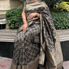 Prettiest Black Soft Silk Saree With Adorable Blouse Piece