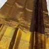 Marvellous Brown Soft Silk Saree With Desiring Blouse Piece