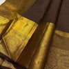 Marvellous Brown Soft Silk Saree With Desiring Blouse Piece