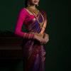 Innovative Purple Soft Silk Saree With Classic Blouse Piece