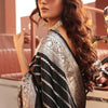 Ethnic Black Soft Silk Saree With Traditional Blouse Piece