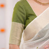 Brood Beige Cotton Silk Saree With Winsome Blouse Piece