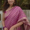 Incomparable Magenta Soft Silk Saree With Resonant Blouse Piece