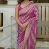 Incomparable Magenta Soft Silk Saree With Resonant Blouse Piece