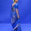 Phenomenal Royal Blue Soft Silk Saree With Lovely Blouse Piece