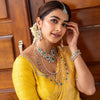 Stunner Yellow Soft Silk Saree With Preferable Blouse Piece
