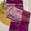 Incredible Lavender Soft Banarasi Silk Saree With Staggering Blouse Piece