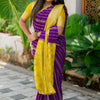 Lagniappe Purple Soft Silk Saree With Grandiose Blouse Piece