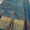 Jazzy Rama Soft Silk Saree With Devastating Blouse Piece