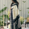 Adorable Off White Soft Silk Saree With Flameboyant Blouse Piece
