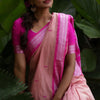 Snazzy Pink Soft Silk Saree With Transcendent Blouse Piece