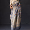Admirable Grey Soft Silk Saree With Denouement Blouse Piece