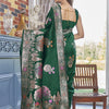 Majesty Dark Green Soft Silk Saree With Desirable Blouse Piece