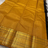 Gorgeous Black Soft Silk Saree With Beautiful Blouse Piece