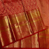 Serendipity Red Soft Banarasi Silk Saree With Lissome Blouse Piece
