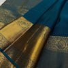 Mesmeric Rama Soft Banarasi Silk Saree With Breathtaking Blouse Piece