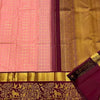 Cynosure Pink Soft Silk Saree With Dazzling Blouse Piece