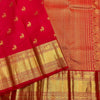 Proficient Red Soft Banarasi Silk Saree With Seraphic Blouse Piece