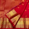 Proficient Red Soft Banarasi Silk Saree With Seraphic Blouse Piece