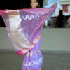 Alluring Lavender Cotton Silk Saree With Stylish Blouse Piece