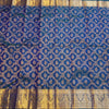 Forbearance Royal Blue Soft Banarasi Silk Saree With Desultory Blouse Piece