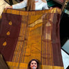 Tantalizing Brown Soft Banarasi Silk Saree With Prominent Blouse Piece
