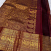 Hypnotic Maroon Soft Banarasi Silk Saree With Inimitable Blouse Piece