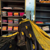 Lassitude Black Soft Banarasi Silk Saree With Glowing Blouse Piece