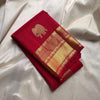 Cynosure Red Soft Banarasi Silk Saree With Marvellous Blouse Piece