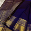 Brood Royal Blue Soft Banarasi Silk Saree With Magnificat Blouse Piece