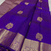 Gratifying Royal Blue Soft Banarasi Silk Saree With Marvellous Blouse Piece