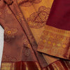 Tantalizing Maroon Soft Banarasi Silk Saree With Fugacious Blouse Piece
