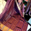 Vibrant Purple Soft Banarasi Silk Saree With Winsome Blouse Piece