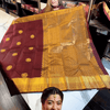 Susurrous Maroon Soft Banarasi Silk Saree With Tremendous Blouse Piece