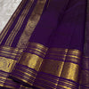 Profuse Purple Soft Banarasi Silk Saree With Evanescent Blouse Piece