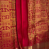 Vivacious Red Soft Banarasi Silk Saree With Petrichor Blouse Piece
