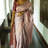 Flaunt Grey Soft Silk Saree With Girlish Blouse Piece