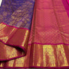 Arresting Purple Soft Banarasi Silk Saree With Jazzy Blouse Piece
