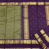Ideal Green Soft Silk Saree With Woebegone Blouse Piece