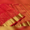 Dalliance Red Soft Banarasi Silk Saree With Panoply Blouse Piece