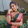 Exceptional Dark Green Soft Silk Saree With Glowing Blouse Piece