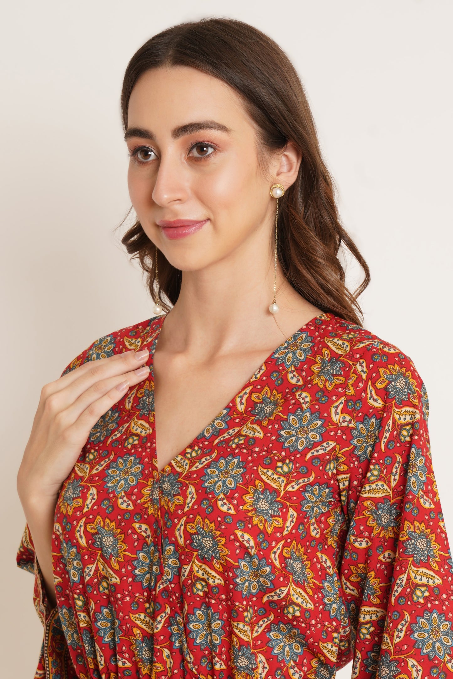 Jaipuri Cotton Printed Playsuit for Women