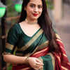 Splendorous Maroon Soft Silk Saree With Enamoring Blouse Piece