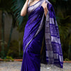 Surpassing Royal Blue Soft Silk Saree With Fancifull Blouse Piece
