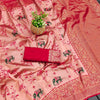 Ideal Pink Soft Silk Saree With Divine Blouse Piece
