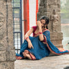 Impressive Blue Soft Silk Saree With Deserving Blouse Piece