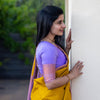 Felicitous Yellow Soft Silk Saree With Desiring Blouse Piece
