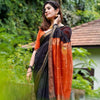 Ravishing Black Soft Silk Saree With Enthralling Blouse Piece